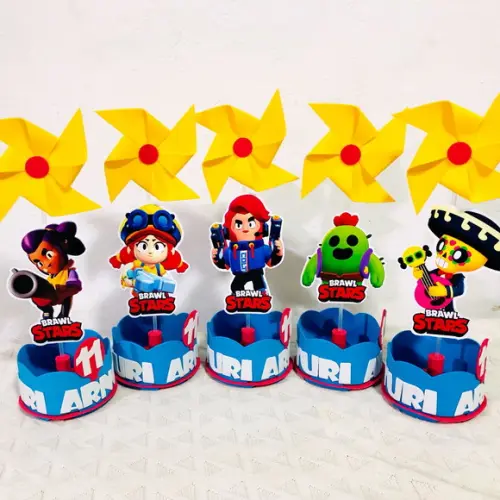 Centro de Mesa Brawl Stars