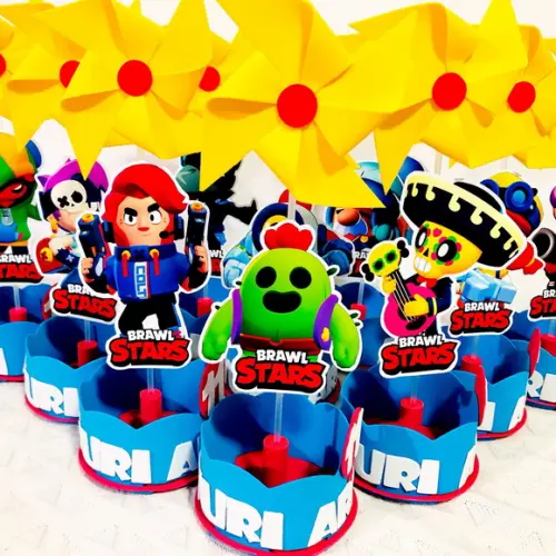 Centro de Mesa Brawl Stars