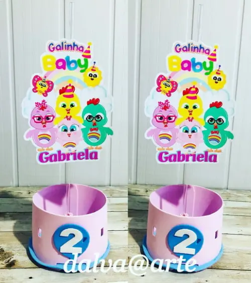Centro de Mesa Galinha Baby