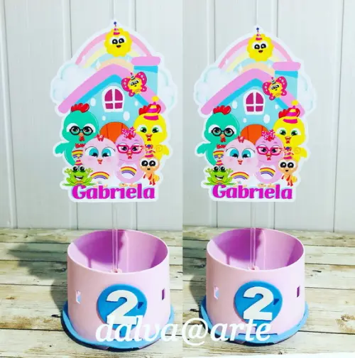 Centro de Mesa Galinha Baby
