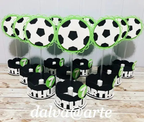 Centro de Mesa Futebol