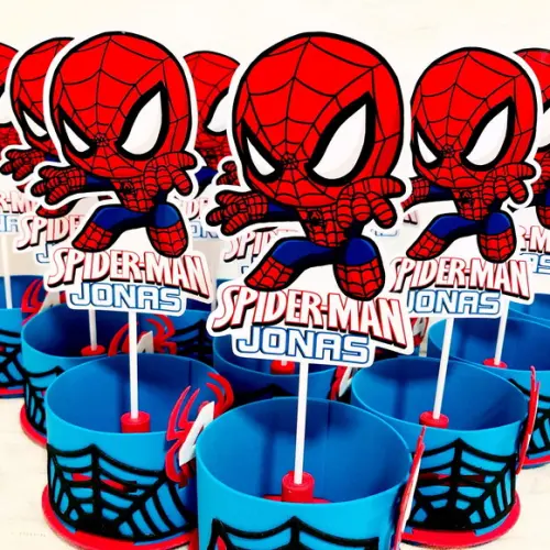 Centro de Mesa Homem Aranha