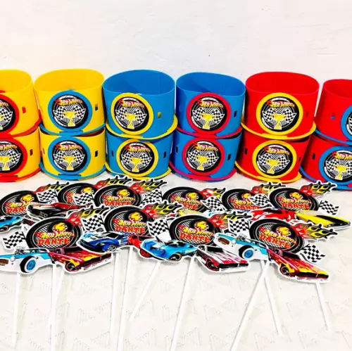 Centro de Mesa Hot Wheels
