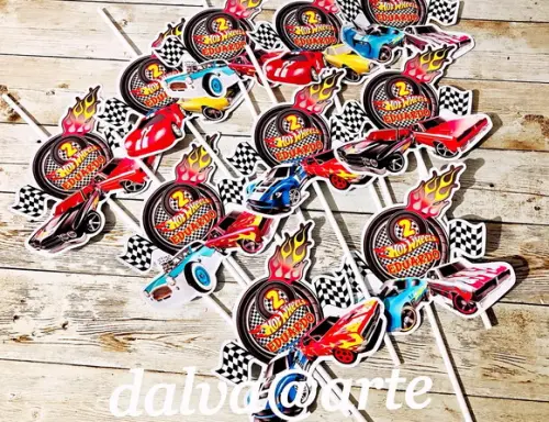 Centro de Mesa Hot Wheels