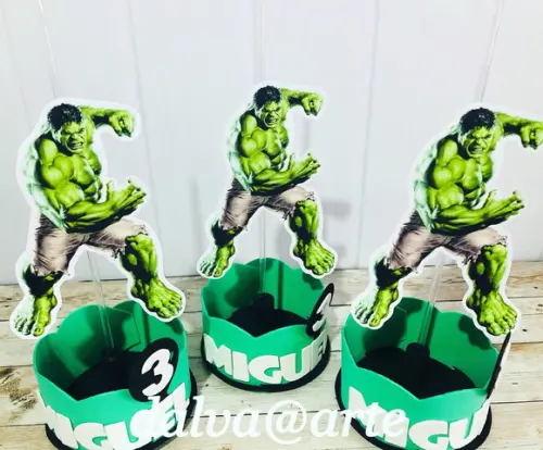 Centro de Mesa Hulk
