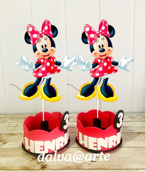 Centro de Mesa Minnie