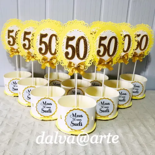 Centro de Mesa Personalizado