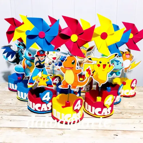 Centro de Mesa Pokémon