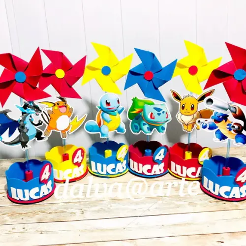 Centro de Mesa Pokémon
