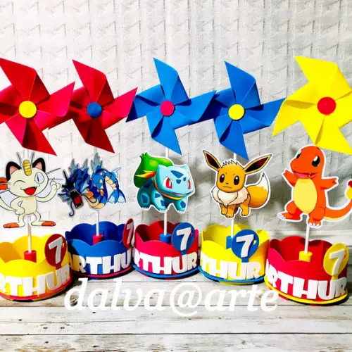 Centro de Mesa Pokémon