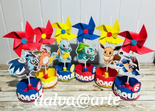 Centro de Mesa Pokémon