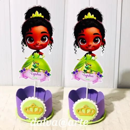 Centro de Mesa Princesa Tiana