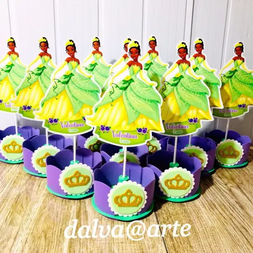 Centro de Mesa Princesa Tiana