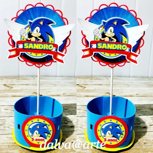 Centro de Mesa Sonic