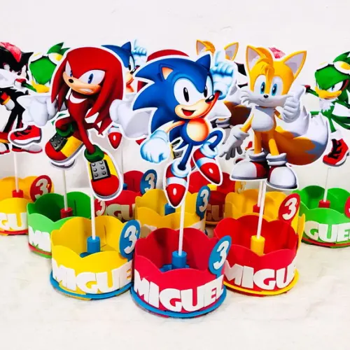 Centro de Mesa Sonic