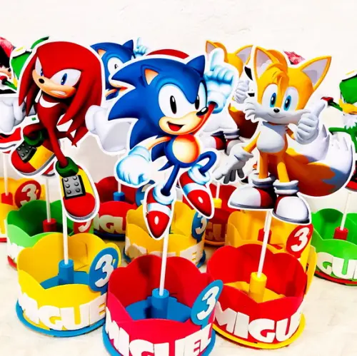 Centro de Mesa Sonic