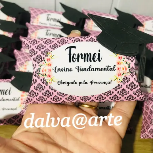 Lembrancinha Porta Bis Tema Formatura