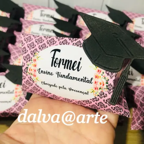 Lembrancinha Porta Bis Tema Formatura