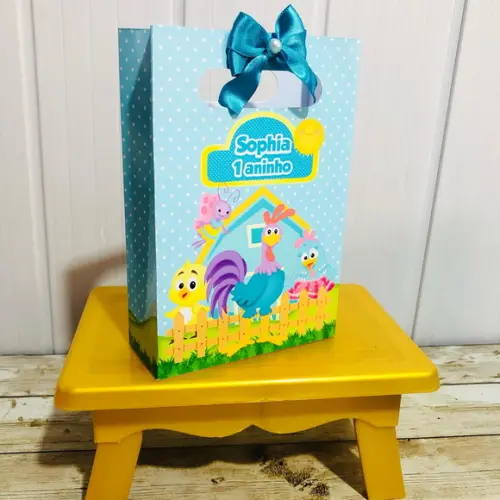 Mini Sacolinha Galo Carijó Candy