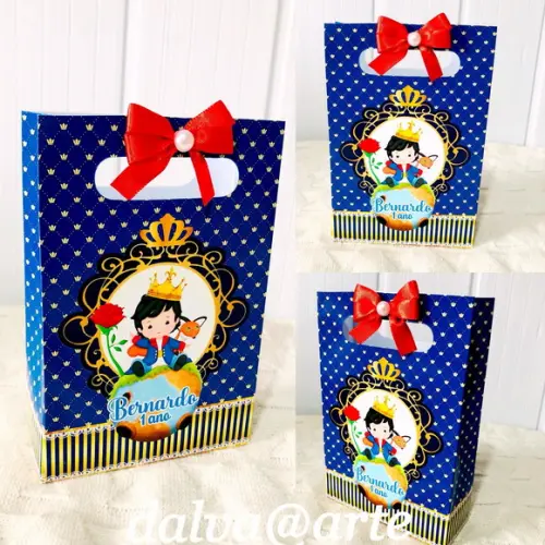 Mini Sacolinha Pequeno Príncipe