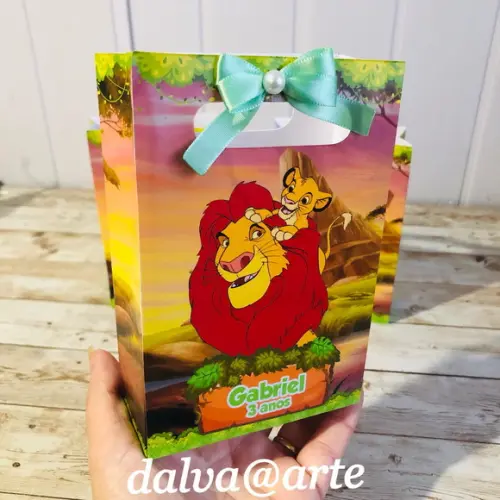 Mini Sacolinha Rei Leão