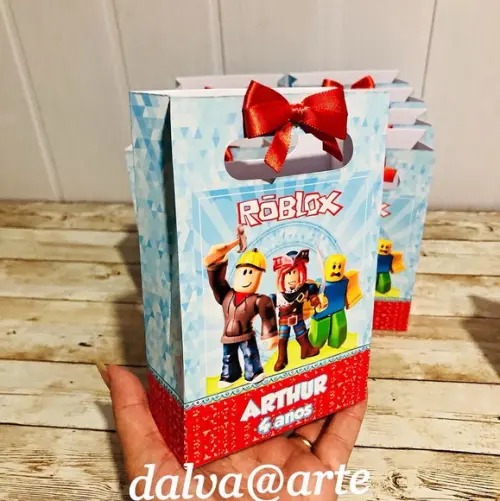 Mini Sacolinha Roblox