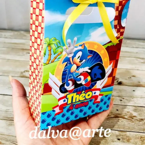 Mini Sacolinha Sonic