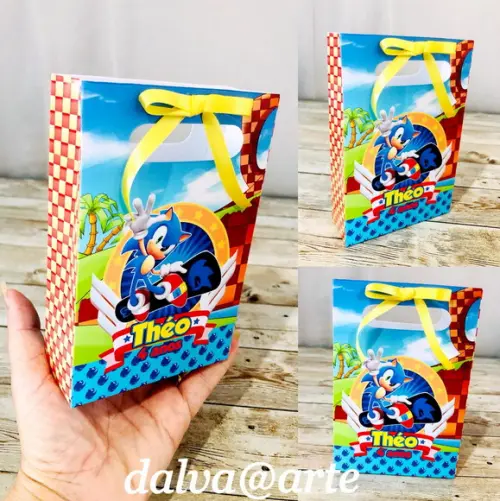 Mini Sacolinha Sonic