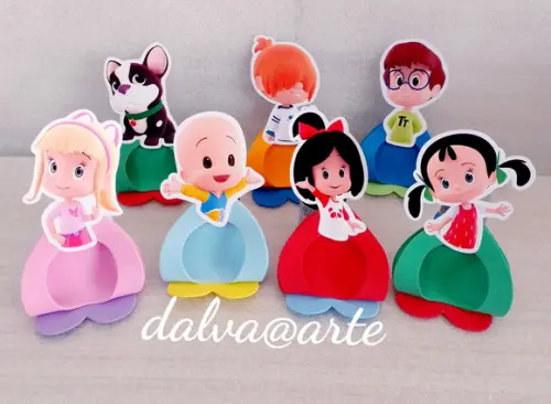 Porta Bombom Cléo e Cuquin