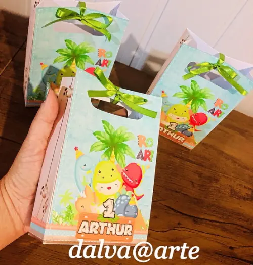 Sacolinha Dinossauro