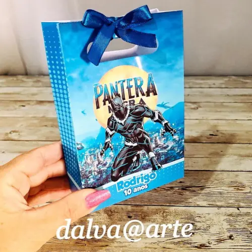 Sacolinha Pantera Negra