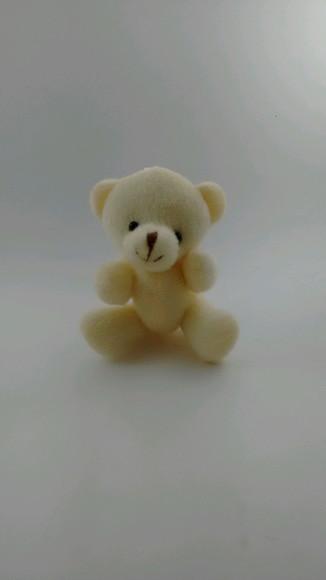 10 Ursinhos de Pelúcia Bege 12 cm