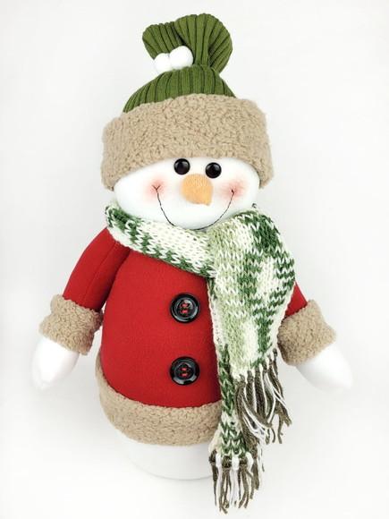 Boneco de Neve Grande 50 cm Peça Única