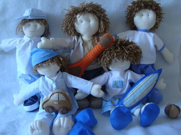 Boneco de pano jogador de Futebol
