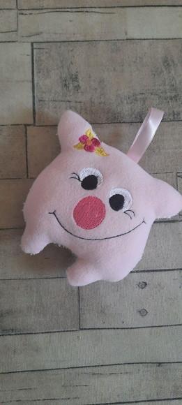 Buchinhas de Banho Porquinha Porquinho Chaveiro G
