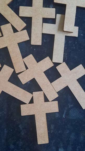 Cruz de mdf 10 Unidades
