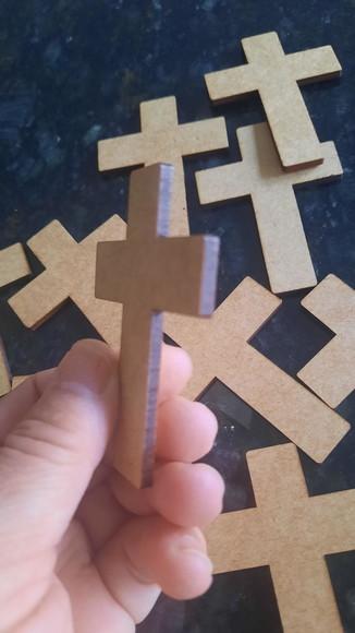 Cruz de mdf 10 Unidades