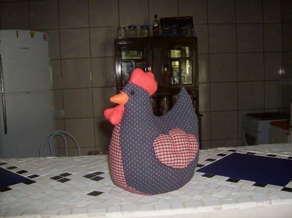 galinha carijó - peso de porta