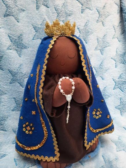 Nossa Senhora Aparecida em Tecido e Feltro