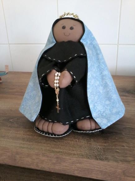 Nossa Senhora Aparecida de Tecido de Algodão