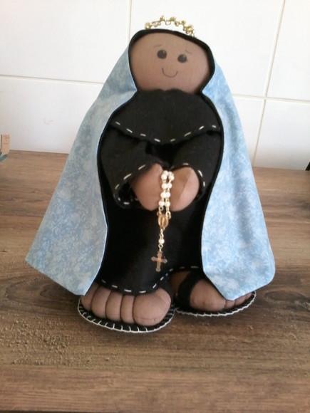 Nossa Senhora Aparecida de Tecido de Algodão