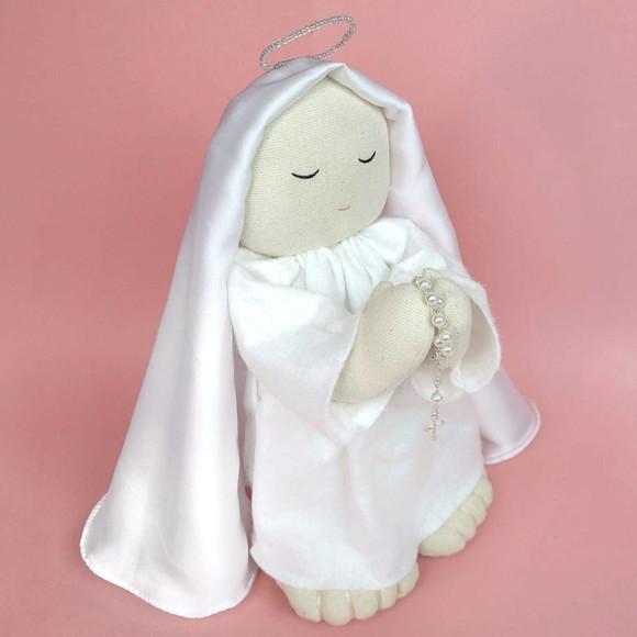 Nossa Senhora de Fátima em Tecido e Feltro