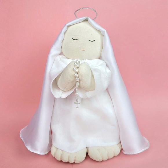 Nossa Senhora de Fátima em Tecido e Feltro