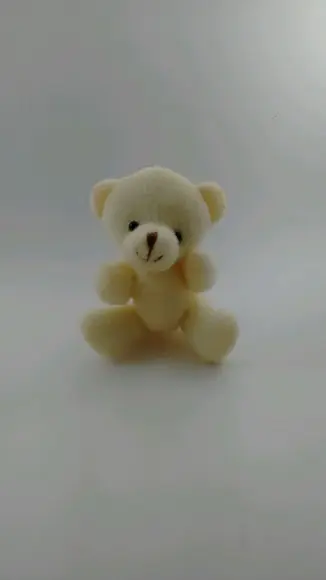 10 Ursinhos de Pelúcia Bege 12 cm