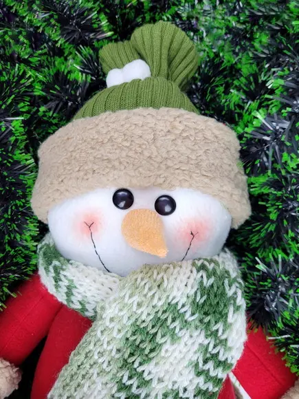 Boneco de Neve Grande 50 cm Peça Única