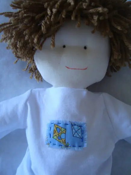 Boneco de Pano Surfista