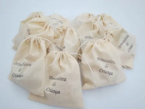 Cinco Marias de tecido estampado