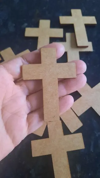 Cruz de mdf 10 Unidades