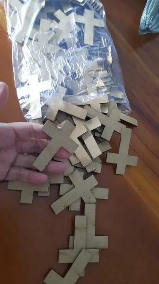 Cruz de mdf 10 Unidades