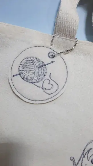 Ecobag Bordada Louca Por Crochê
